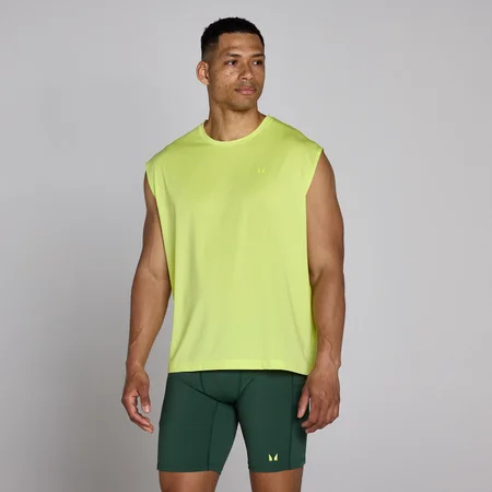 MP Férfi Hybrid Oversized Hálós Tank Trikó - Lime zöld