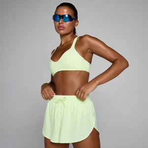 MP Női Tempo Twist Back Sport Melltartó - Matt Lime - Size XL