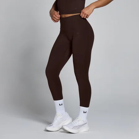 MP Női Tempo Magas Derekú Leggings - Kakaó