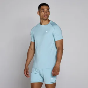 MP férfi edzőpóló rövid ujjú - Jég - Size XS