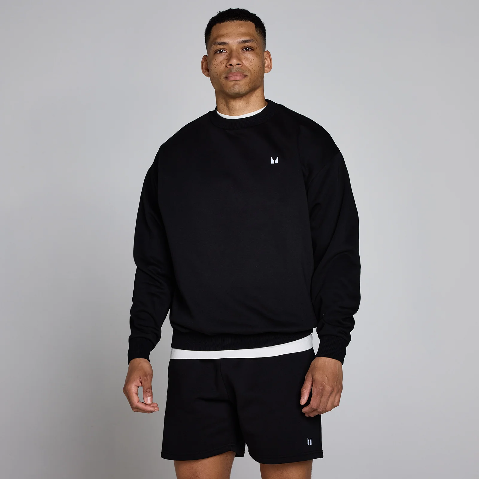 MP Men's Rest Day Oversized Sweatshirt - Black - M kép 1