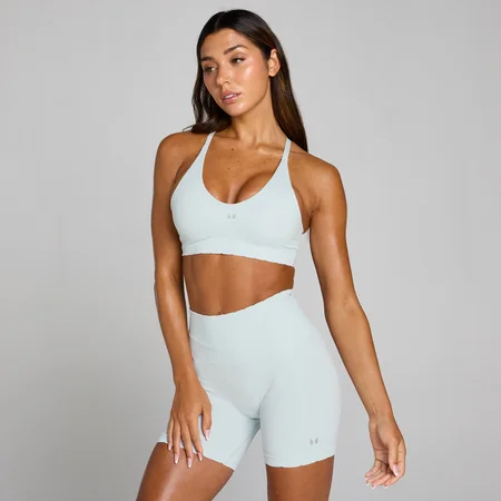 MP Női Tempo Ultra Seamless Sportmelltartó - Kék Aura