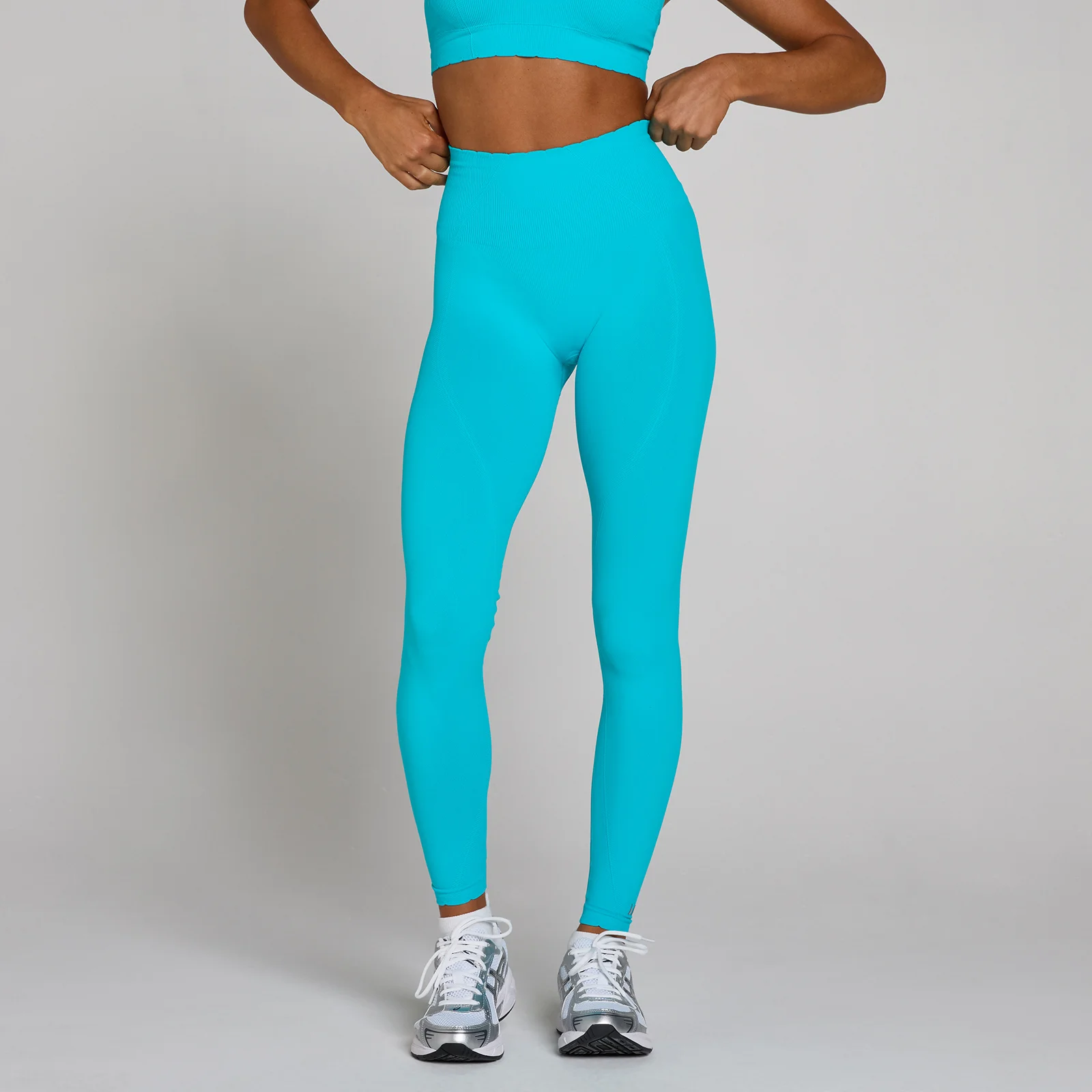 MP Női Tempo Ultra Seamless Leggings - Elektromos Kék - XS kép 1