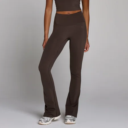 MP Női Tempo Tall Flared Trapéz Leggings - Kakaó