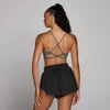MP Női Tempo Adjustable Strappy Back Sportmelltartó - Sötétszürke