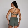 MP Női Tempo Adjustable Strappy Back Sportmelltartó - Felhőzöld