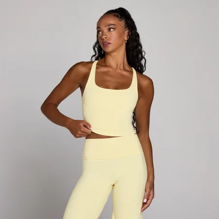 MP Női Tempo Strappy Racerback Trikó - Vajkrém