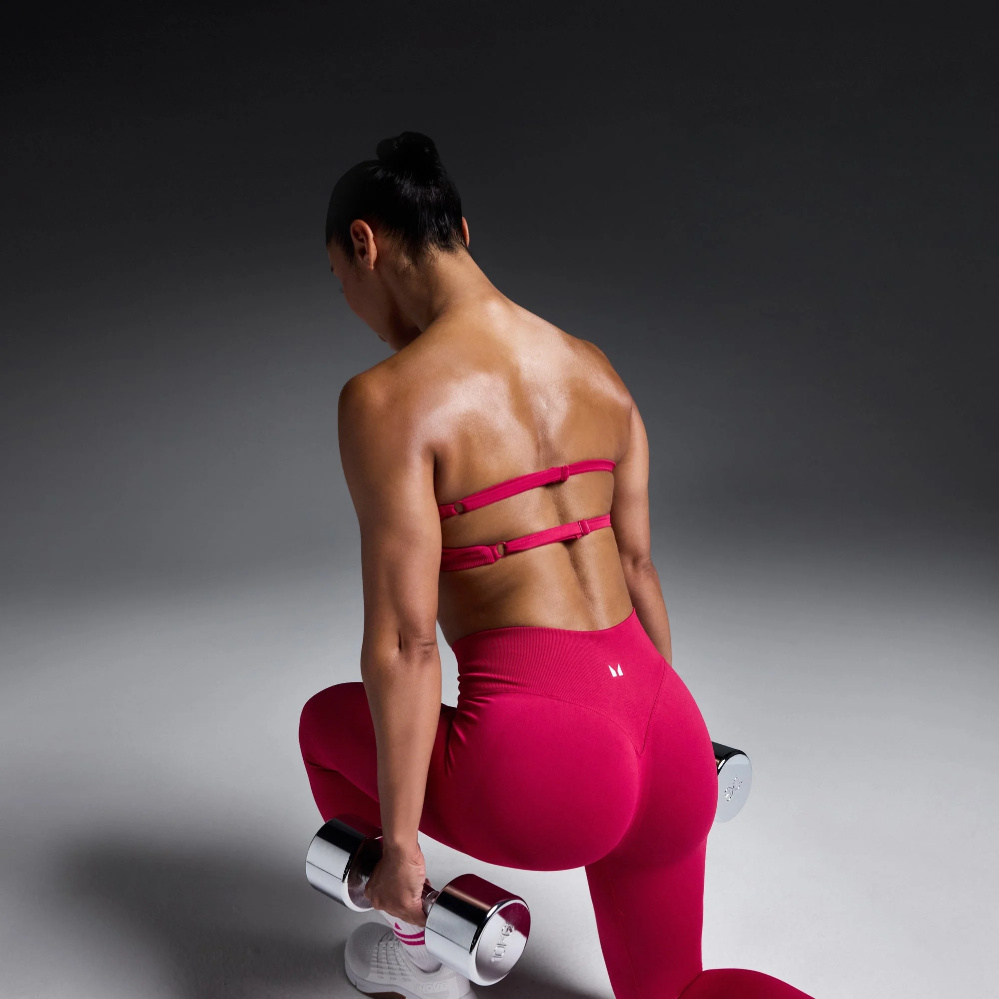 MP Női Lift Seamless Leggings - Élénk bogyó - S kép 5