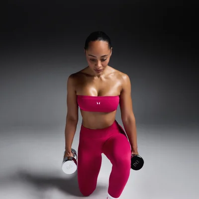 MP Női Lift Seamless Leggings - Élénk bogyó - S kép 6