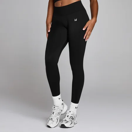 MP Női Seamless Invisible Scrunch Leggings - Matt fekete