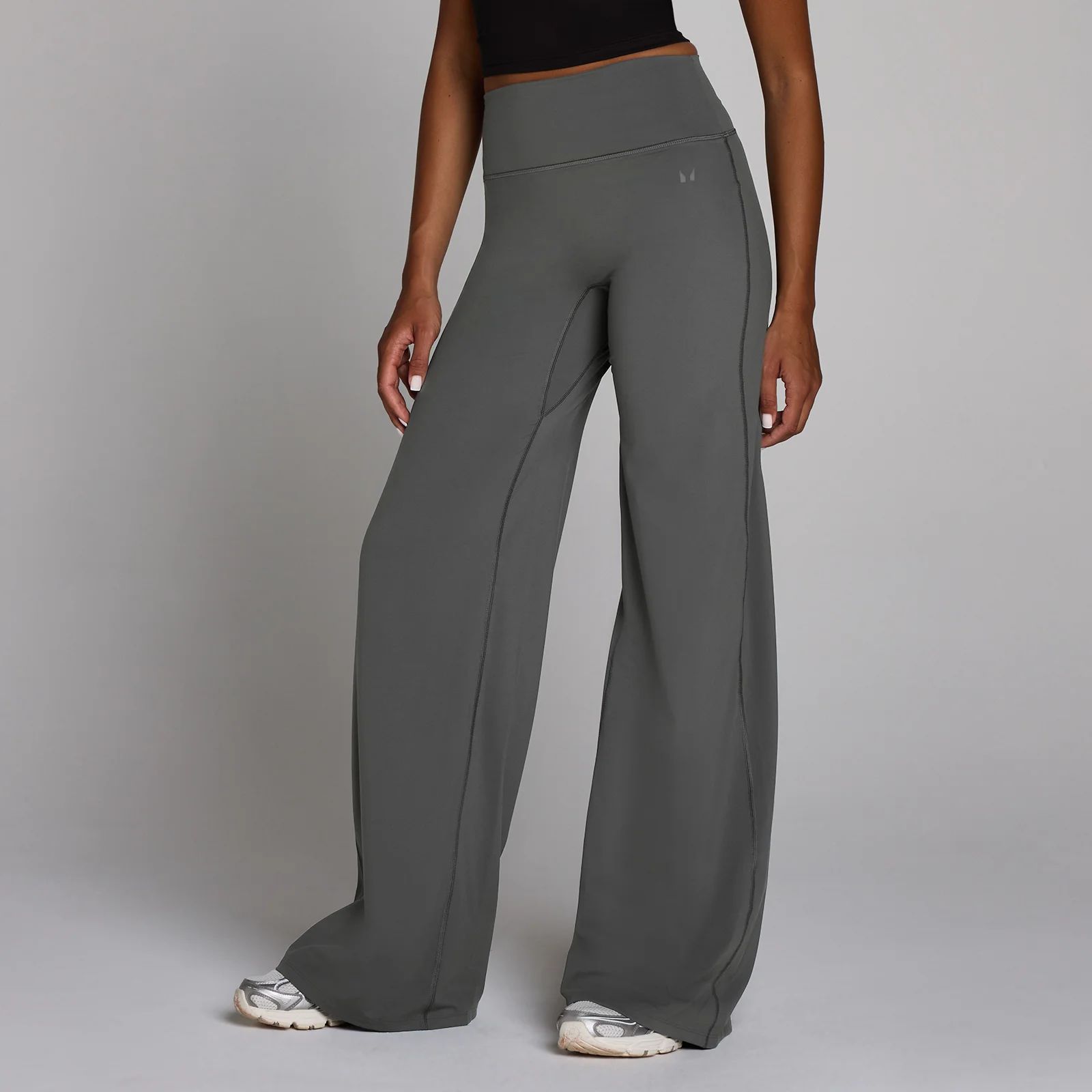 MP Női Tempo Wide Leg Leggings - Sötétszürke - S kép 1