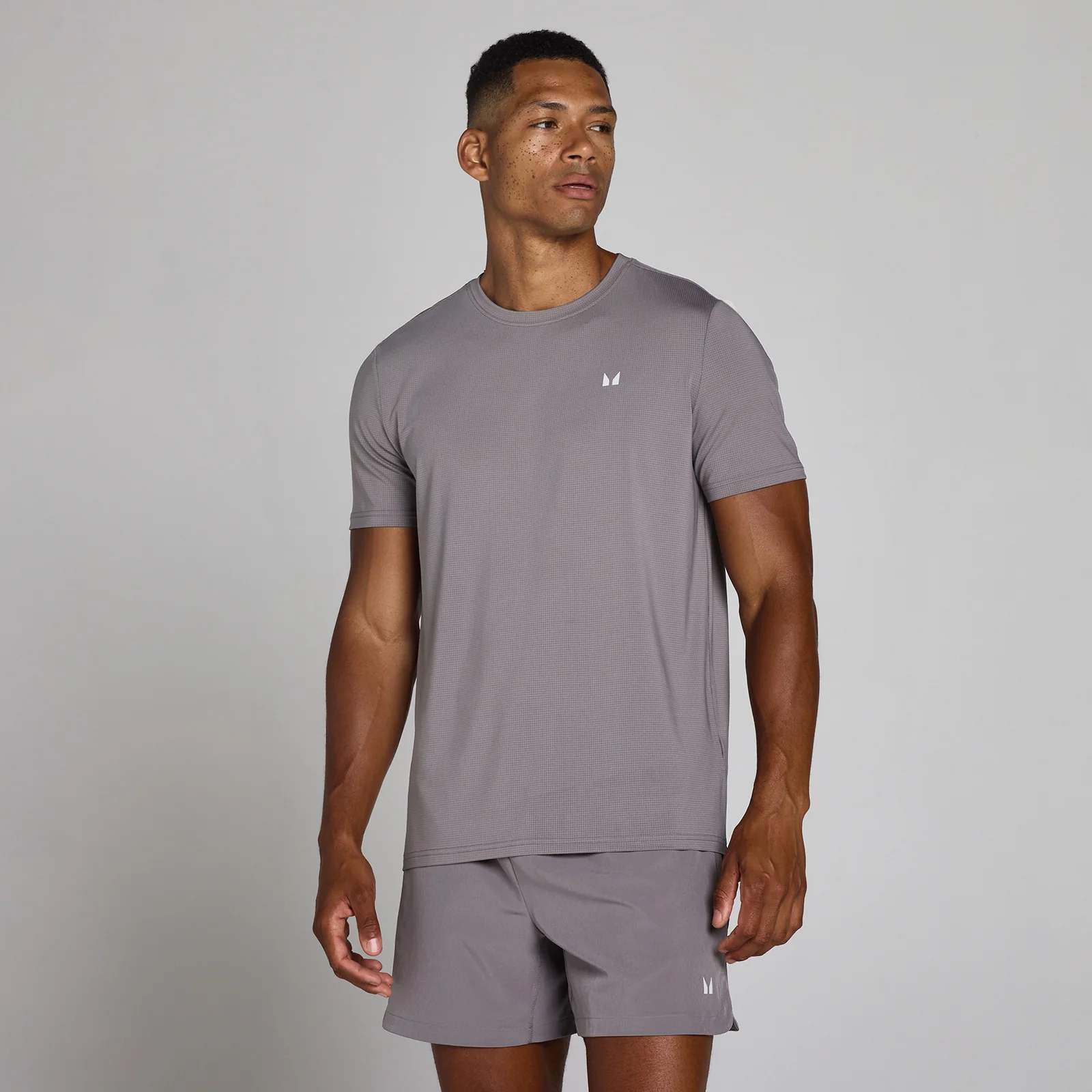 MP Men's Training Grid T-Shirt - Graphite - XS kép 1