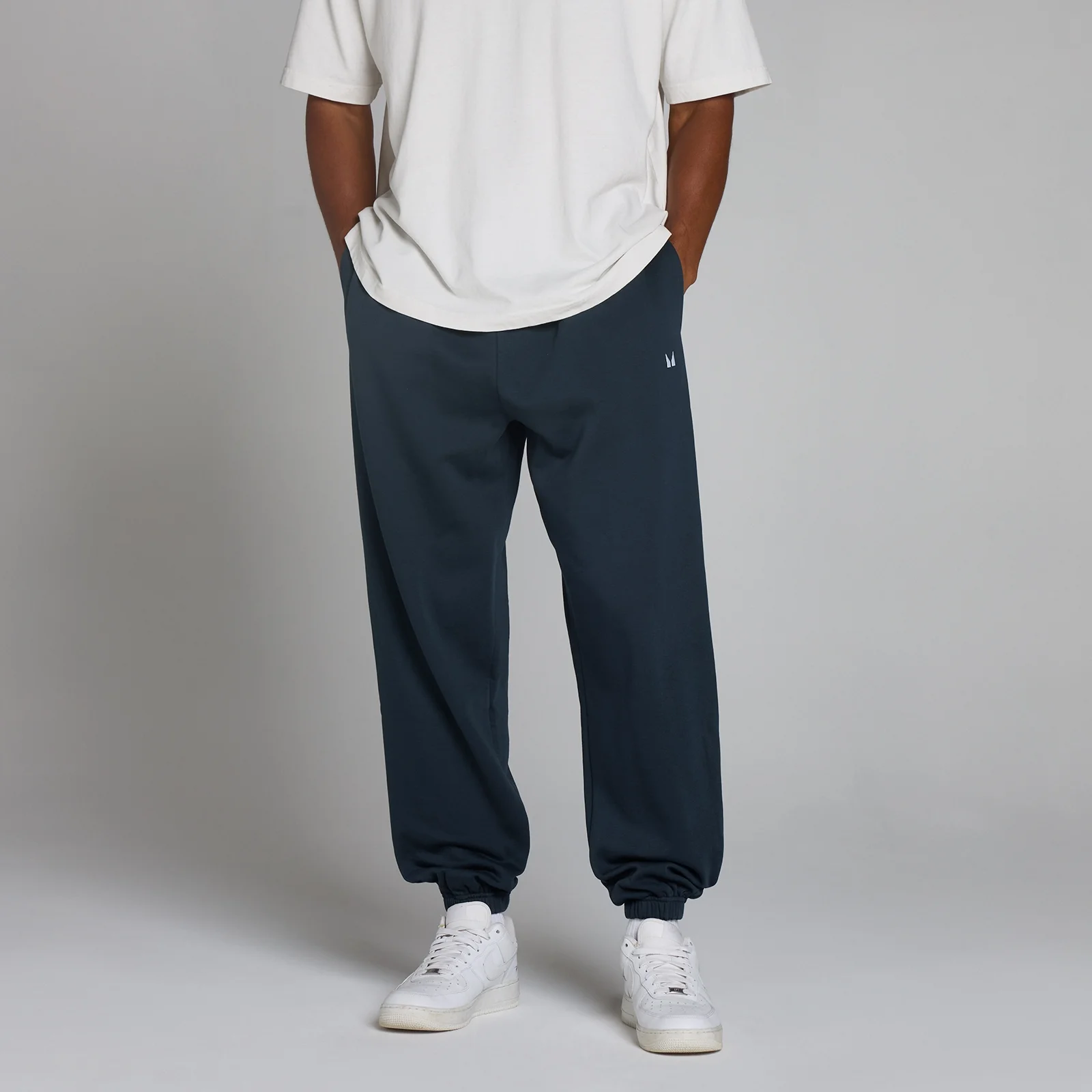 MP Férfi Rest Day Oversize Melegítőnadrág - Tengerészkék - XS kép 1