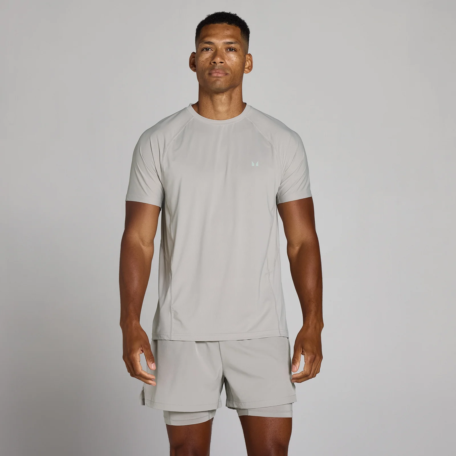MP Men's Training Ultra Mesh T-Shirt - Chalk Grey - XS kép 1
