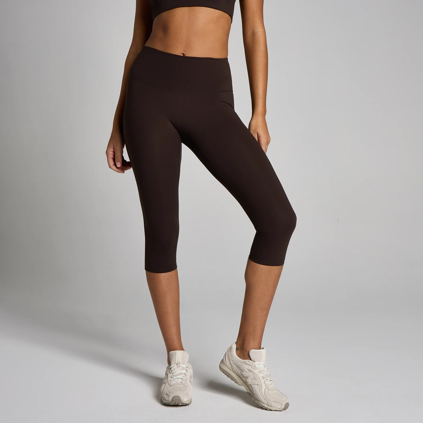 MP Női Tempo Capri Leggings - Kakaó - S kép 1