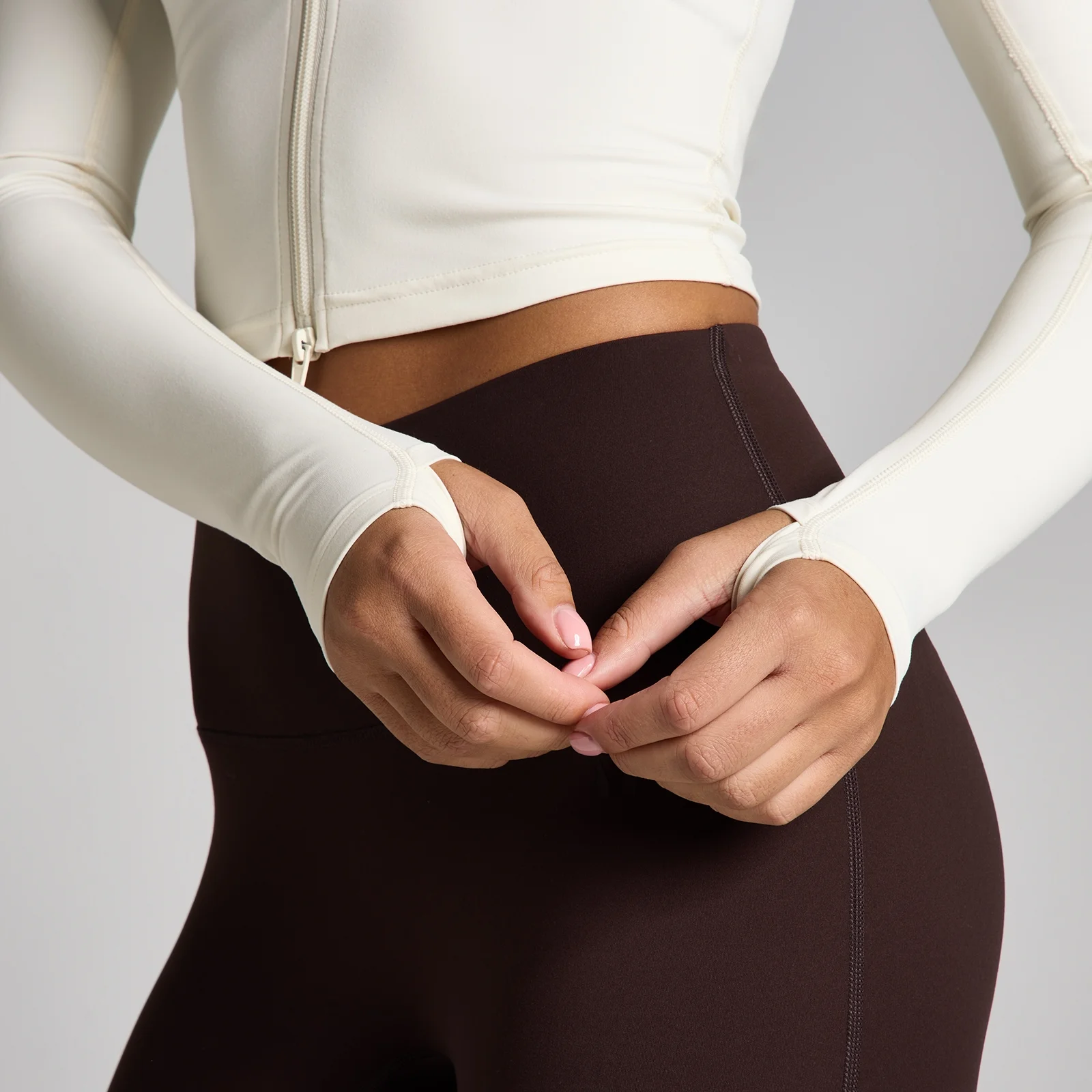 MP Női Tempo Cropped Dzseki - Vanília - L kép 4