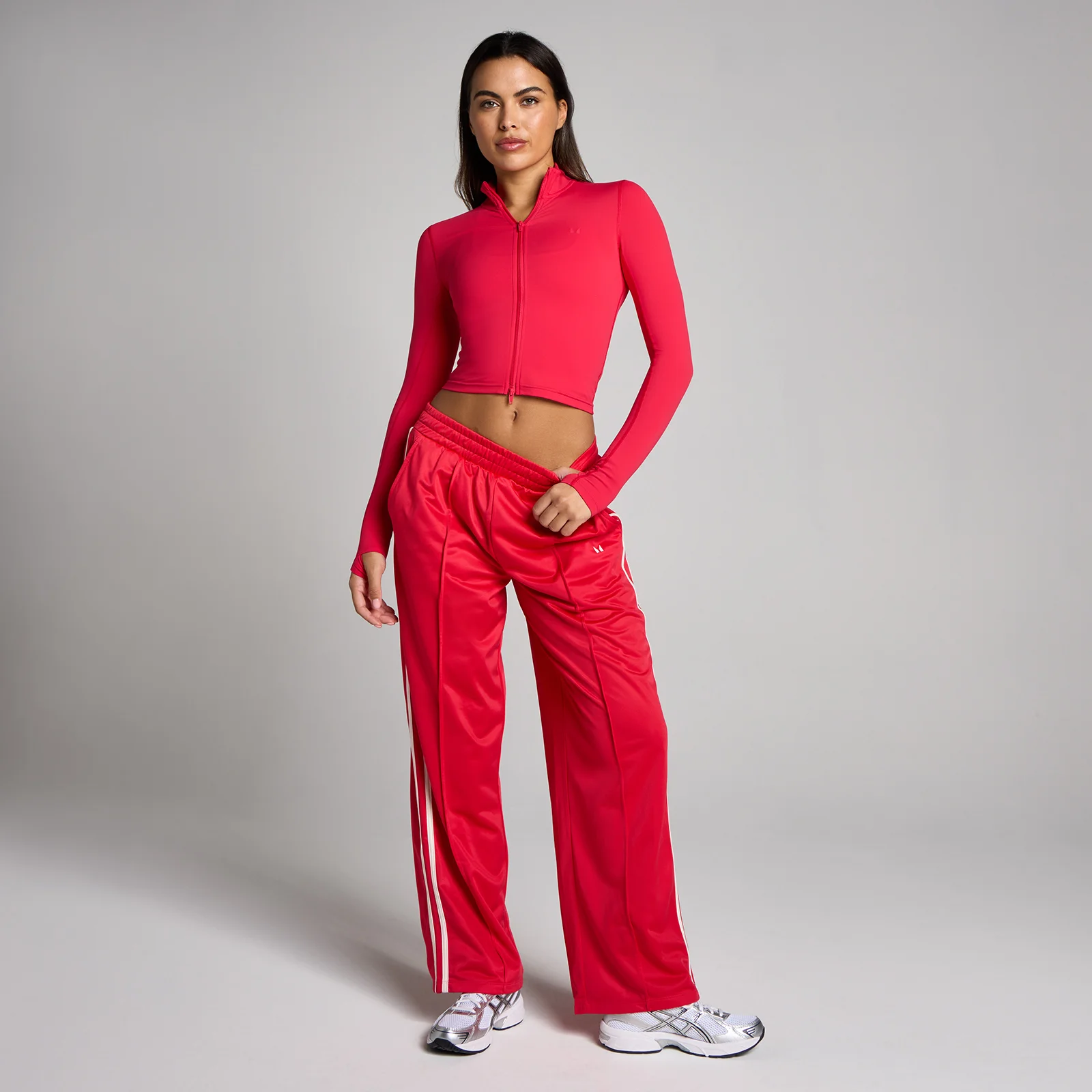 MP Női Tempo Cropped Dzseki - Chilli - L kép 3