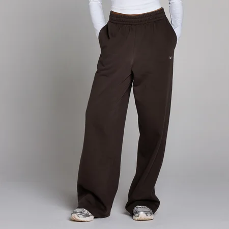 MP Women's Basics Petite egyenes szárú melegítőnadrág - Kakaó
