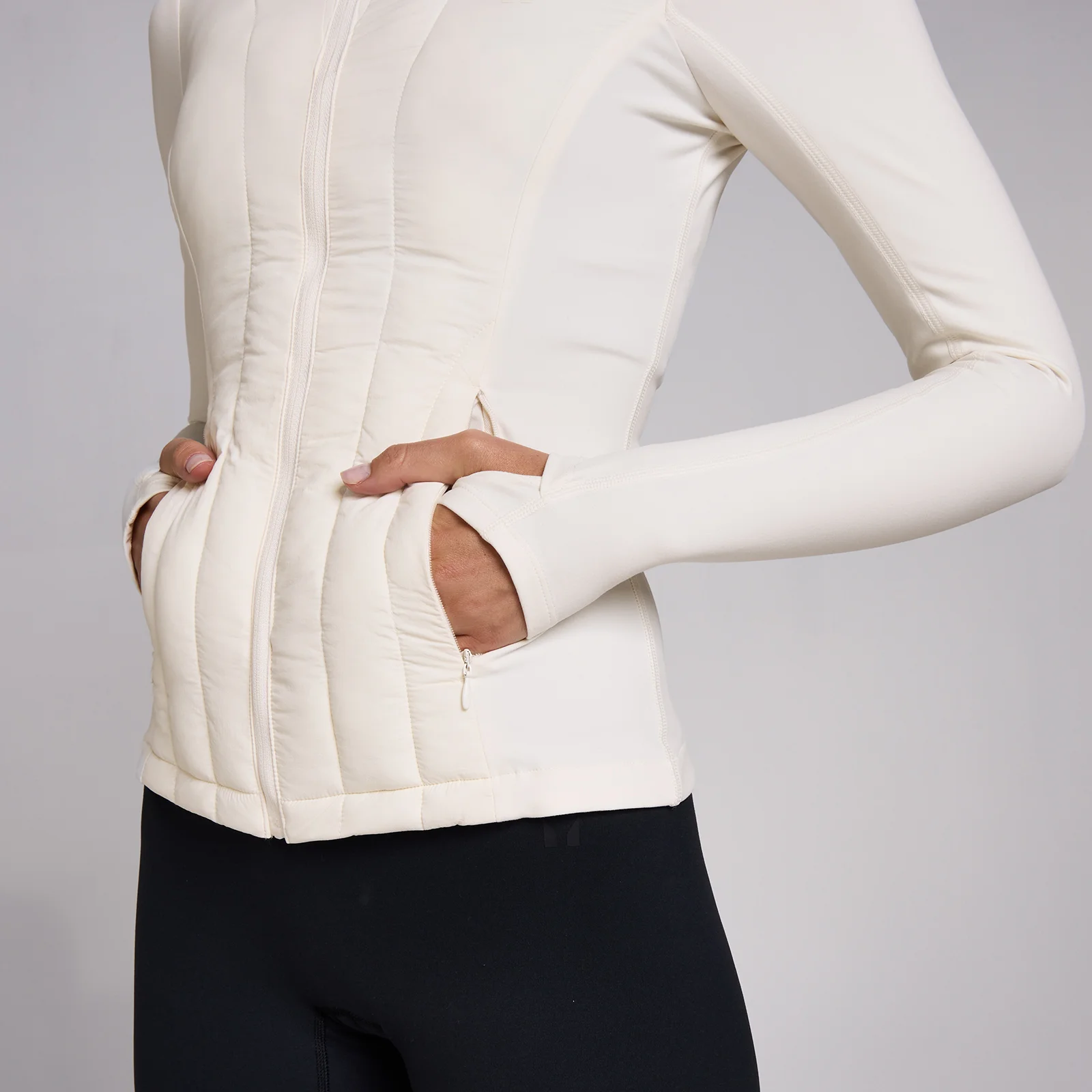 MP Női SculptForm Hybrid Kabát - Pearl - S kép 4