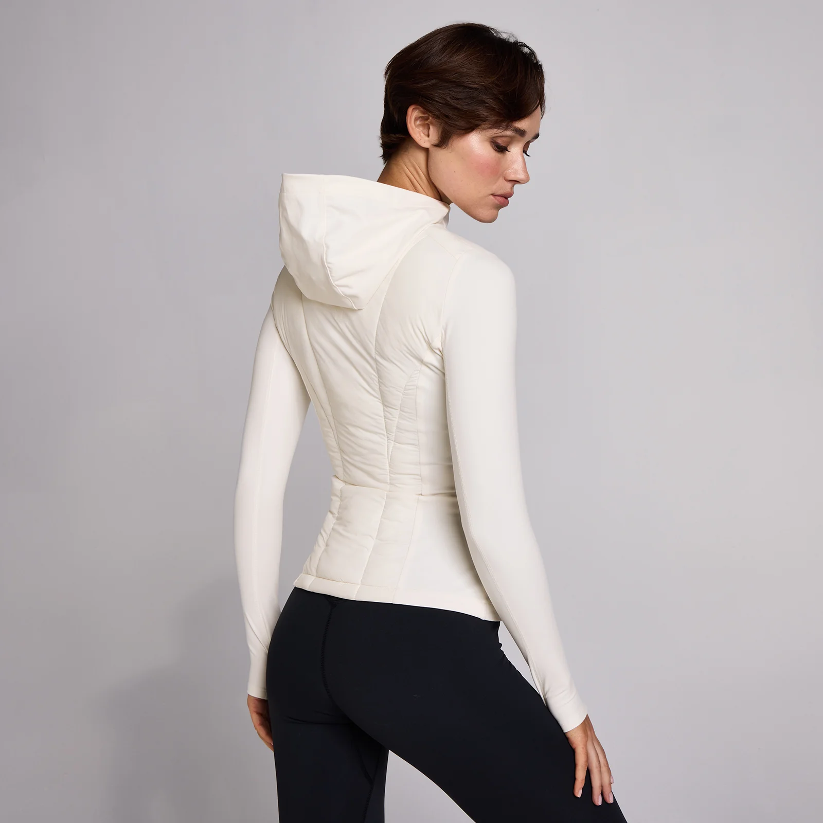 MP Női SculptForm Hybrid Kabát - Pearl - S kép 1