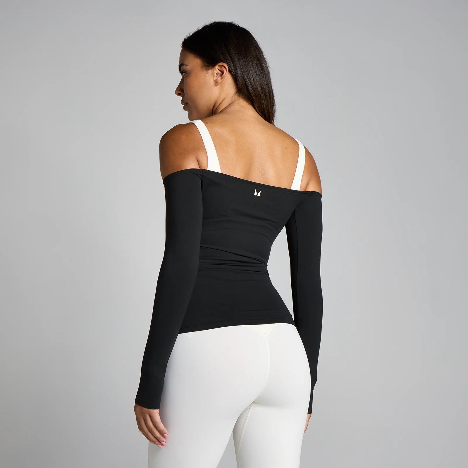 MP Női Tempo Off The Shoulder LS Felső - Fekete - S kép 2