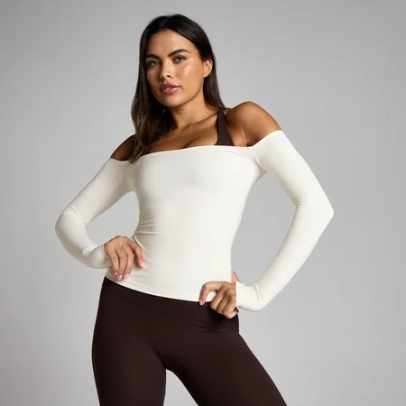 MP Női Tempo Off The Shoulder LS Felső - Vanília
