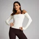 MP Női Tempo Off The Shoulder LS Felső - Vanília