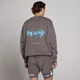 MP unisex Hybrid grafikus pulóver - Hamuszürke