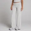 MP Női Bordás Bő Szárú Leggings - Szürke Melange