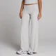 MP Női Bordás Bő Szárú Leggings - Szürke Melange