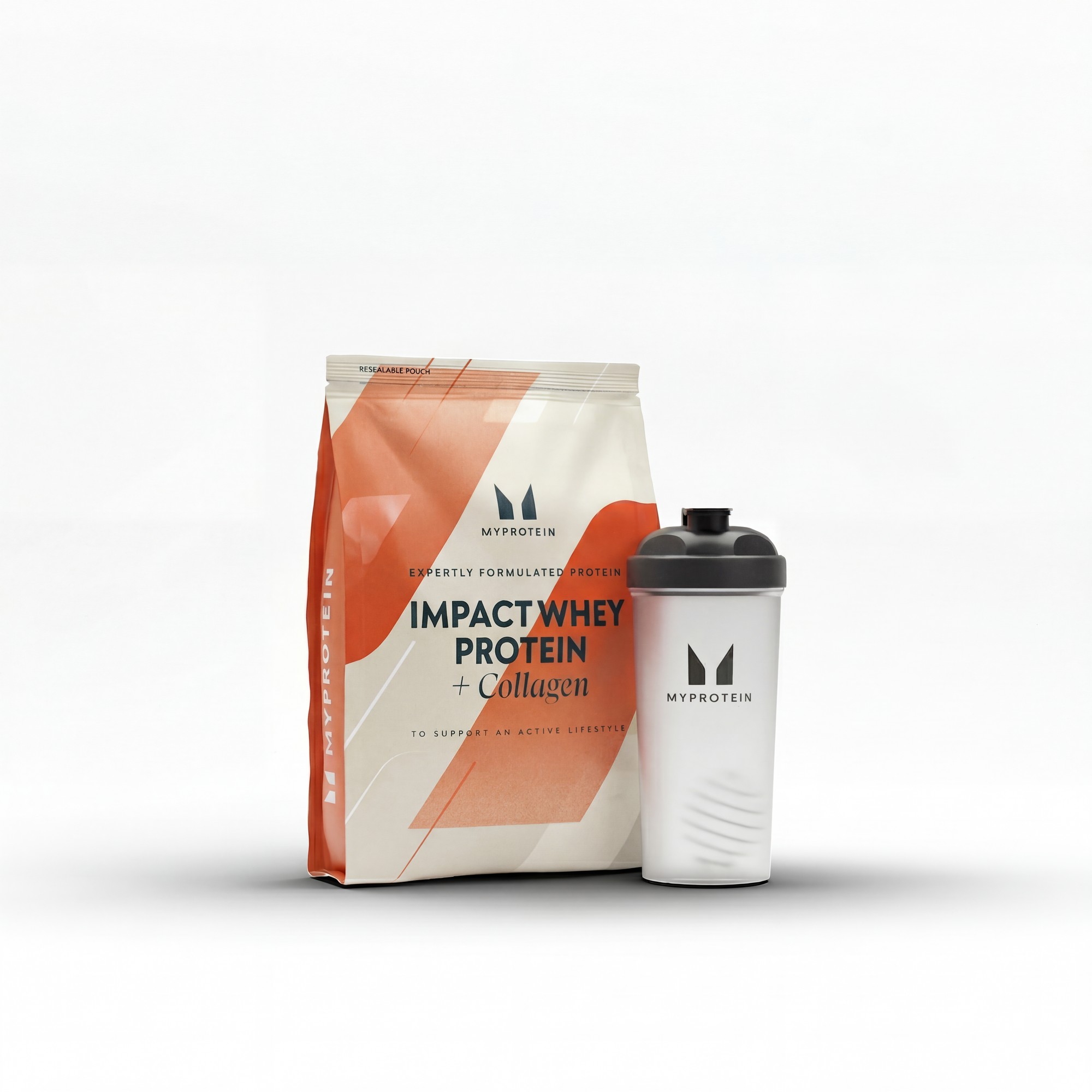 Impact Protein csomag - 30Adag - Shaker - Chocolate (+Collagen) kép 1