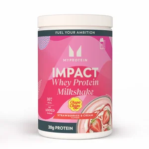 Impact Whey Protein Milkshake - Chupa Chups® - Flavour Strawberries & Cream